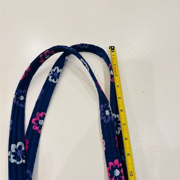 Vera Bradley Floral Tote - Navy and Pink size H 9* W 15 - Picture 9 of 9